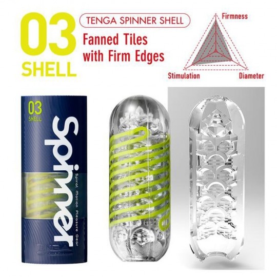 TENGA SPINNER SHELL