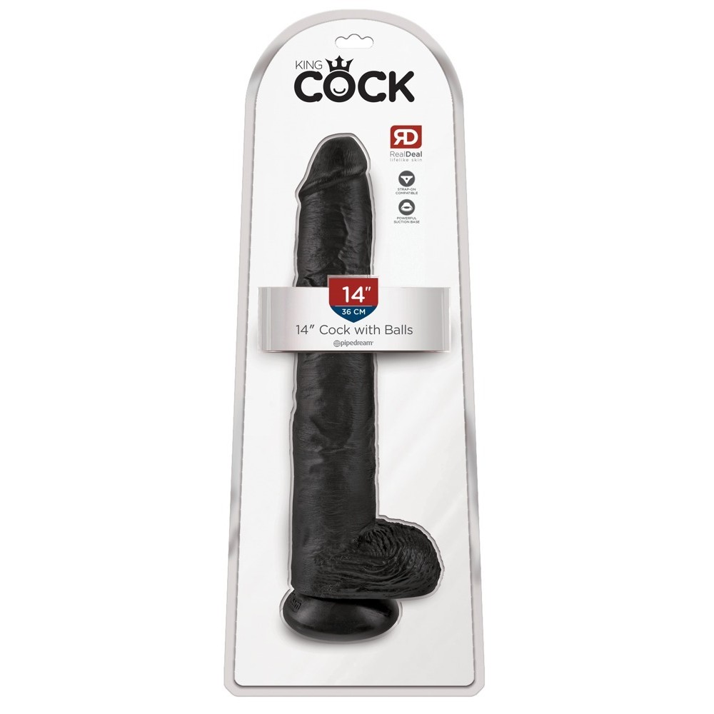 14&quot; COCK WITH BALLS