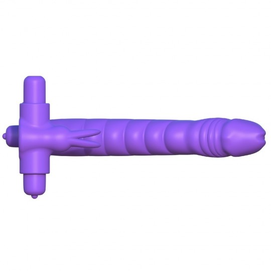 SILICONE DOUBLE PENETRATOR RABBIT