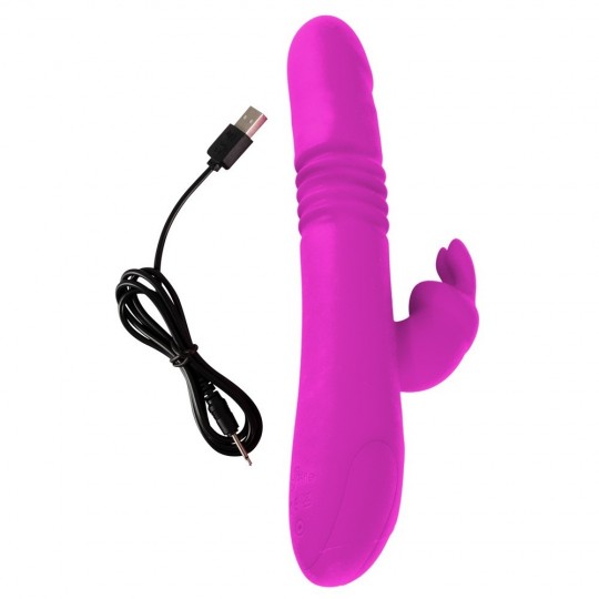 THRUSTING PEARL RABBIT VIBRATOR