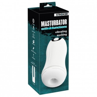 MASTURBATOR WITH 2 FUNCTIONS