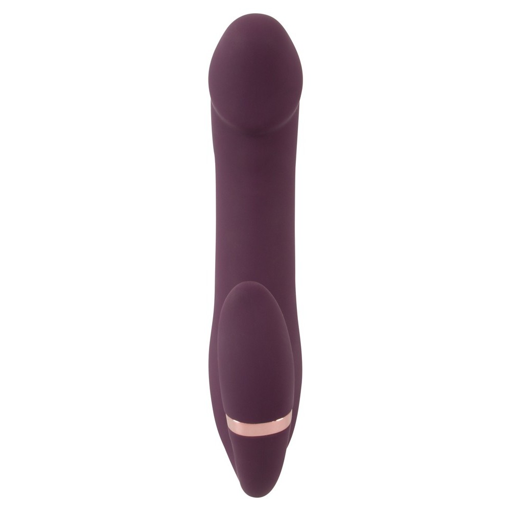 NODDING TIP VIBRATOR WITH BENDABLE CLIT STIMULATION