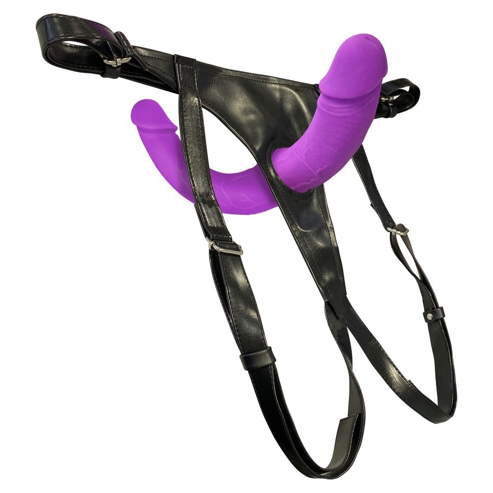 SWEET SMILE SUPER SOFT DOUBLE STRAP-ON