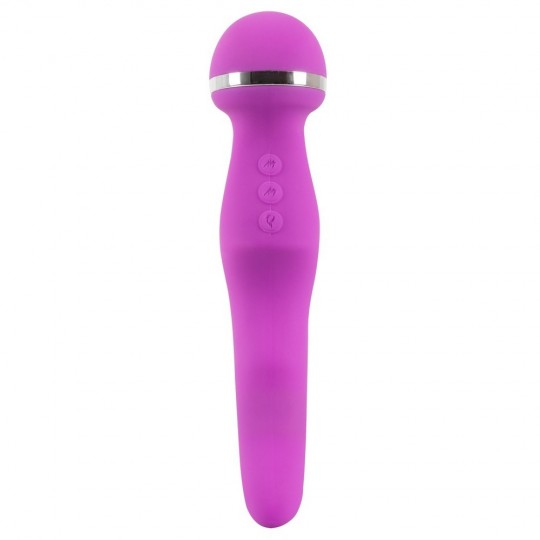 VIBRATOR AND MASSAGE WAND IN ONE WITH A WARMING FUNCTION