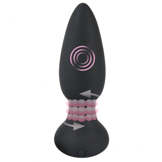 REMOTE CONTROLLED ROTATING &amp; VIBRATING PLUG