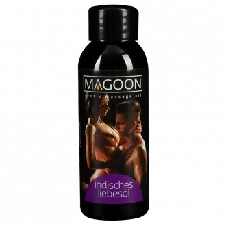 ÓLEO DE MASSAGEM ERÓTICO INDIAN LOVE OIL MAGOON 50ML