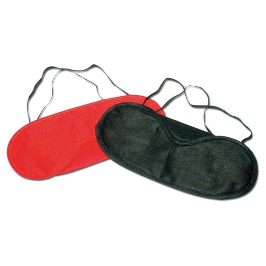 BLINDFOLD SET 2 RED/BLACK