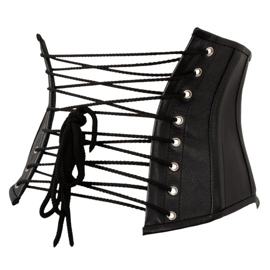 LEATHER WAIST CINCHER