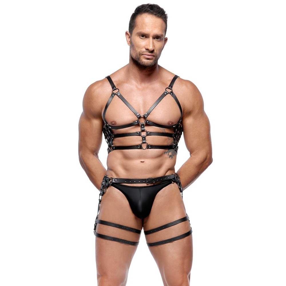 LEATHER HARNESS SET