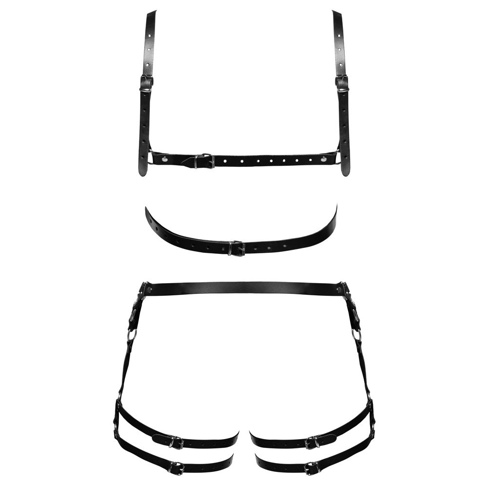 LEATHER HARNESS SET