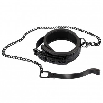 COLLAR WITH LEASH