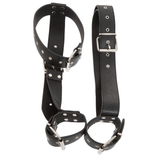 NECK RESTRAINT WITH HANDCUFFS