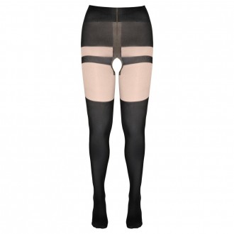 TIGHTS WITH SUSPENDER STRAPS