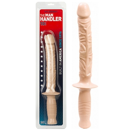 DILDO CON CAVO MANHANDLER BIANCO