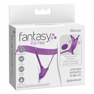 FANTASY FOR HER ULTIMATE BUTTERFLY STRAP-ON