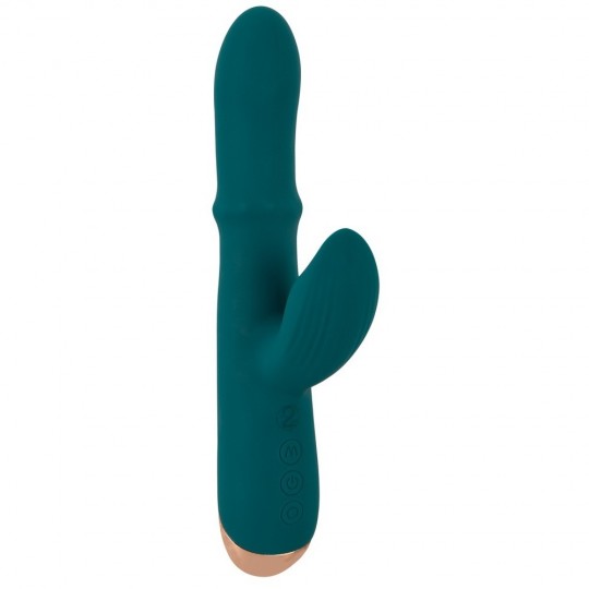 THUMPING RABBIT VIBRATOR WITH MOVING RING