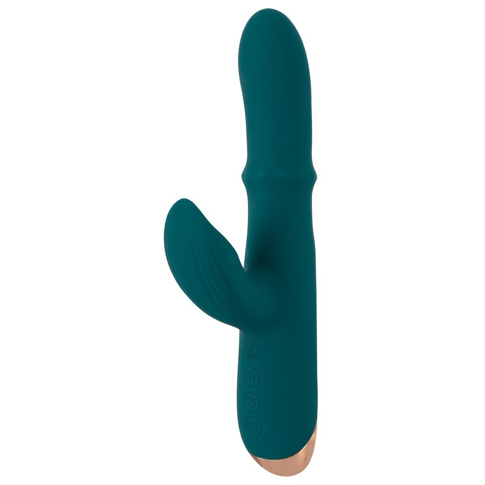 THUMPING RABBIT VIBRATOR WITH MOVING RING