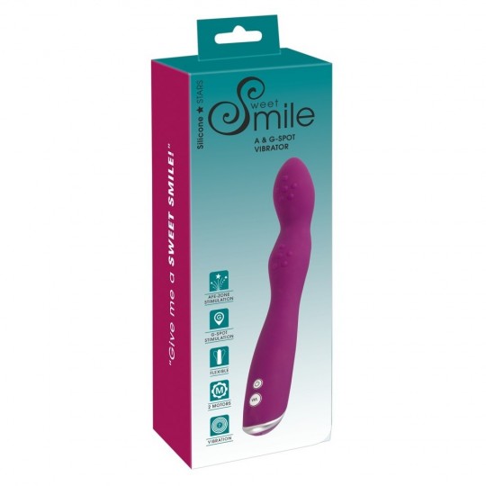 VIBRADOR A &amp; G-SPOT SWEET SMILE