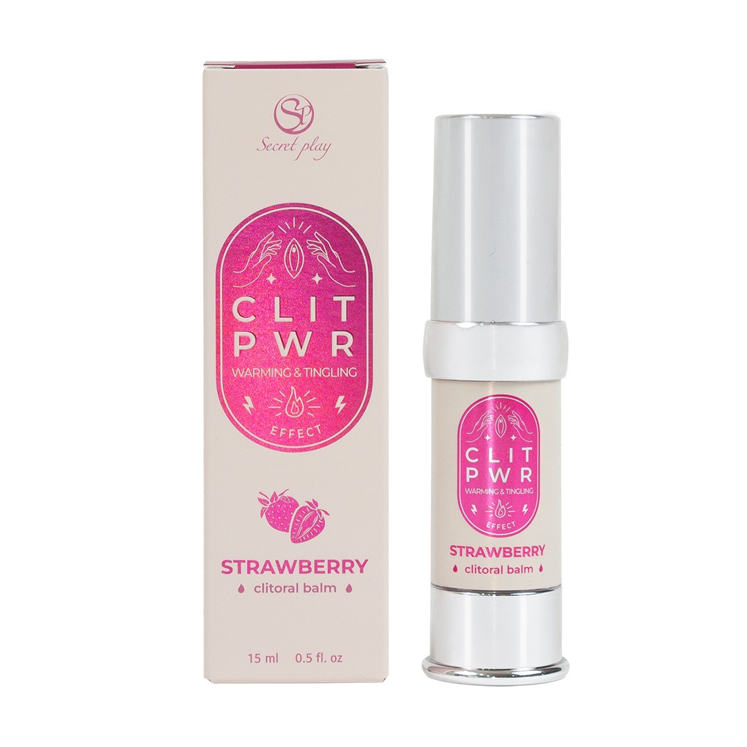 CLIT PWR - BAUME CLITORIDIEN À LA FRAISE 15ML SECRET PLAY