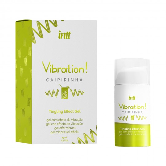 GEL VIBRANTE ALLO CAIPIRINHA INTT 15ML