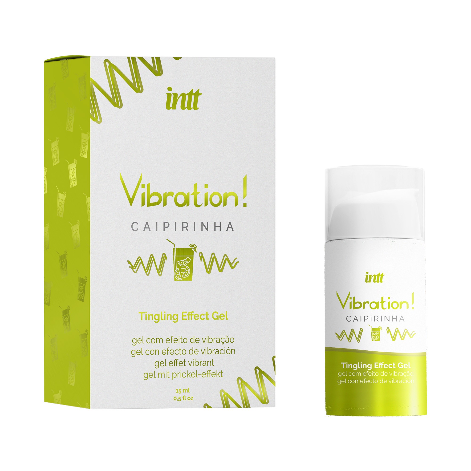 GEL CON VIBRACIÓN VIBRATION CAIPIRINHA INTT 15ML