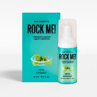 ROCK ME ! VIBRATEUR LIQUIDE MENTHE 20 ML NUEI