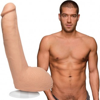 XANDER CORVUS - REALISTIC ULTRASKYN DILDO - 9 / 22 CM - VANILLA