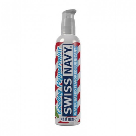 LUBRICANT WITH COOLING PEPPERMINT FLAVOR - 4 FL OZ / 118 ML