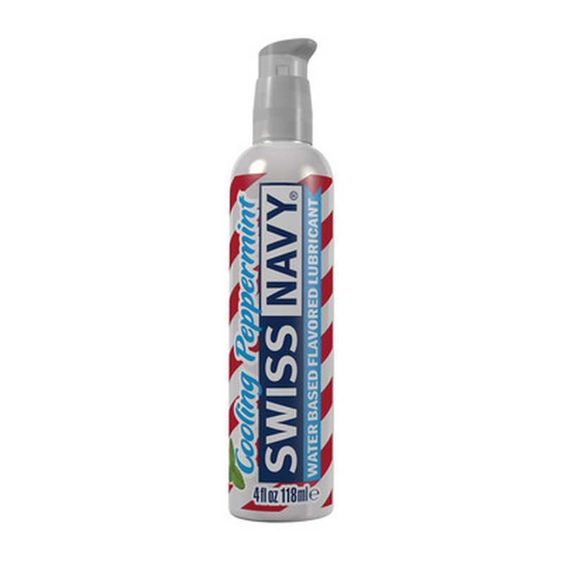 LUBRICANT WITH COOLING PEPPERMINT FLAVOR - 4 FL OZ / 118 ML