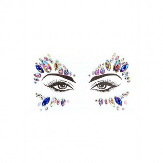 DAZZLING EYE SPARKLE BLING STICKER