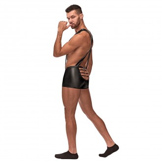 BACK SINGLET PRETO MALE POWER