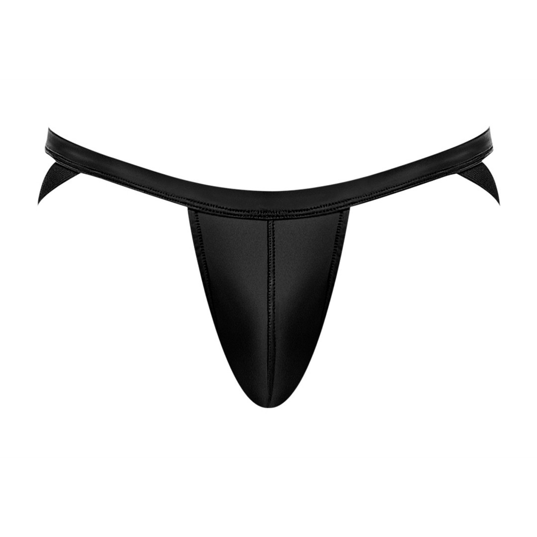 STRAPPY RING JOCK - L/XL - BLACK