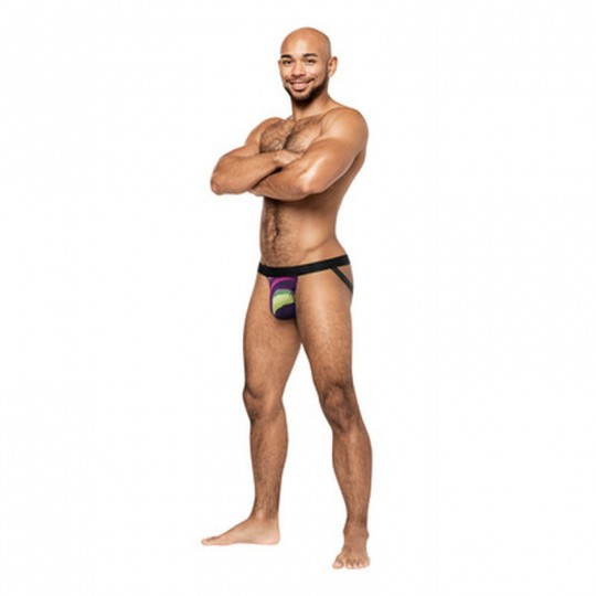 STRAPPY RING JOCK - L/XL - PRIDE