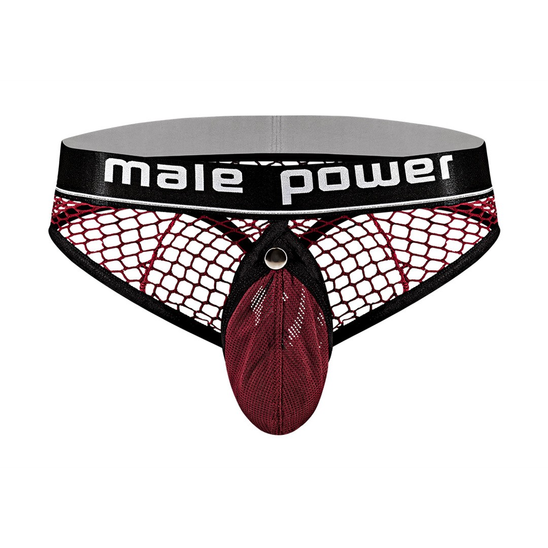 STRING COCK RING BORDEAUX MALE POWER