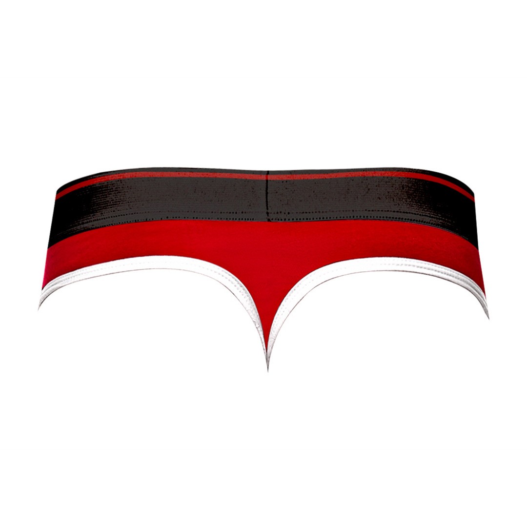 PANEL THONG BLACK/RED