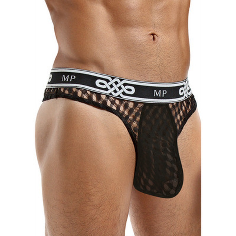 STRING LO RISE NOIR MALE POWER