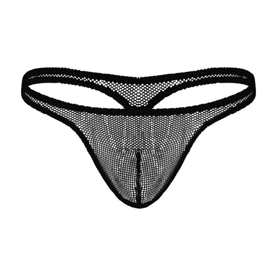 MALE POWER BONG THONG BLACK