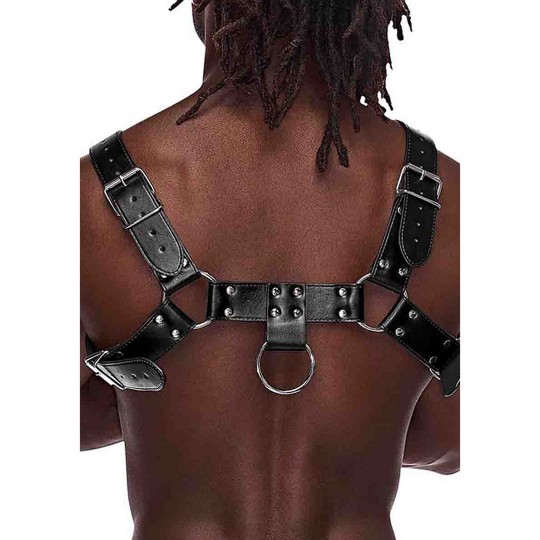 RAM - IMITATION LEATHER HARNESS - ONE SIZE - BLACK