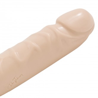 JR. VEINED DOUBLE HEADER - DILDO WITH DOUBLE ENDS - 12 / 30 CM