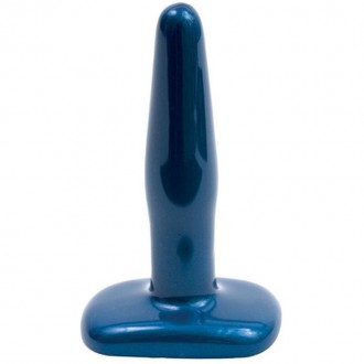 IRIDESCENT BUTT PLUG - SMALL - MIDNIGHT BLUE