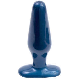 IRIDESCENT BUTT PLUG - MEDIUM - MIDNIGHT BLUE