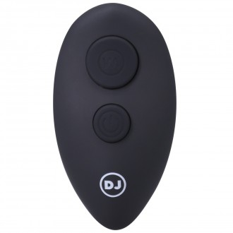 BEADED VIBE - SILICONE ANAL PLUG WITH REMOTE CONTROL