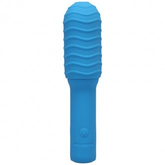 ELITE - MINI VIBRATOR WITH INTERCHANGEABLE ATTACHMENT - 4 / 10 CM