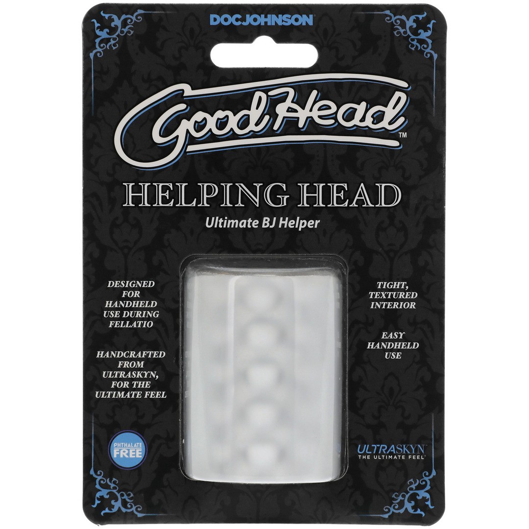 HELPING HEAD - MASTURBATOR SLEEVE - FROST