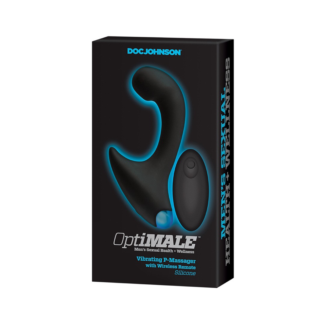 VIBRATING PROSTATE MASSAGER WITH REMOTE CONTROL