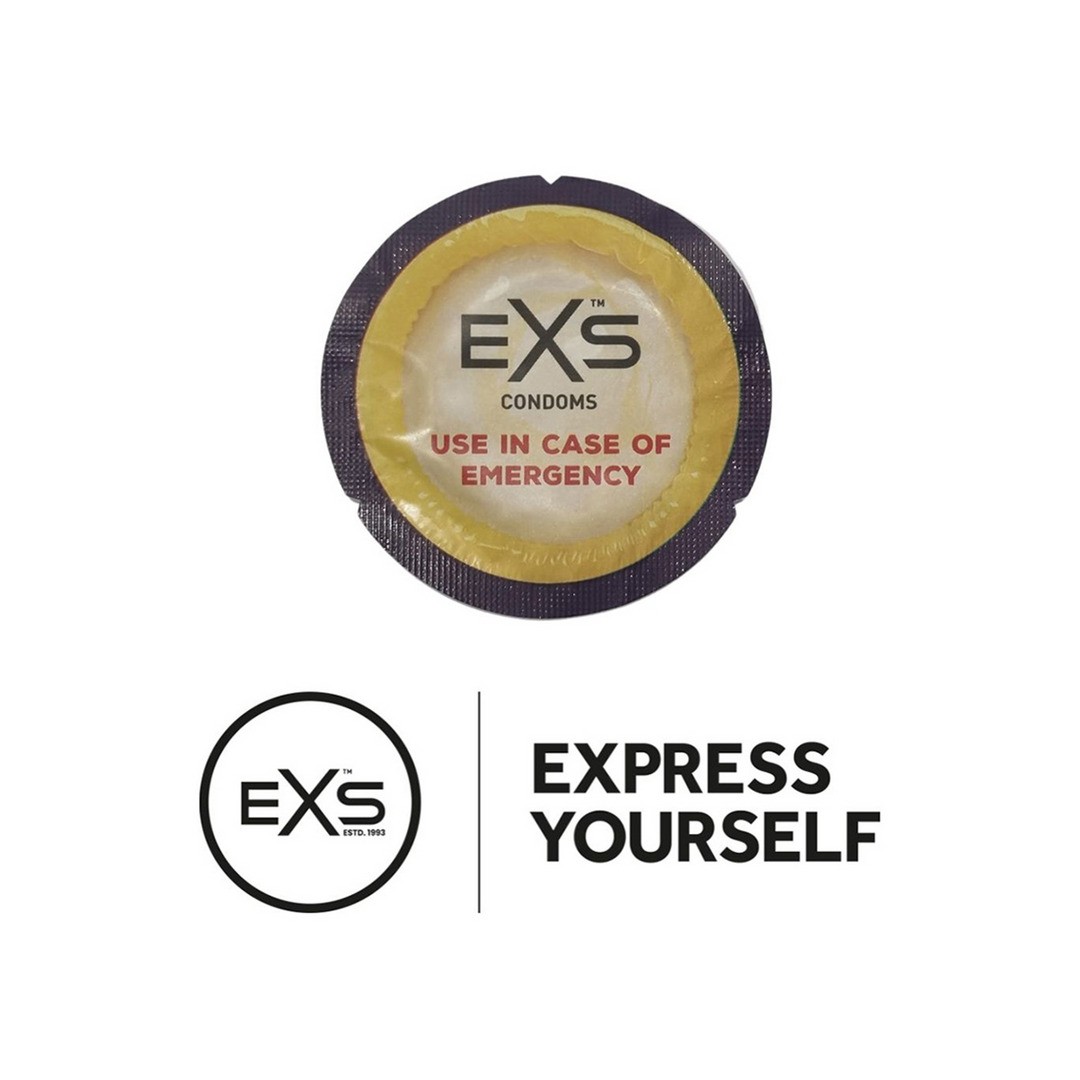 EXS USE IN CASE OF EMERGENCY! - CONDOMS - 100 PIECES