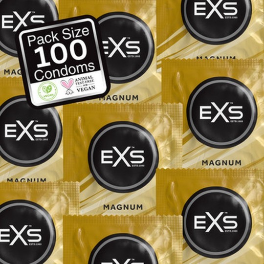 EXS MAGNUM - CONDOMS - 100 PIECES