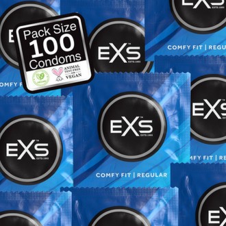 EXS REGULAR - CONDOMS - 100 PIECES