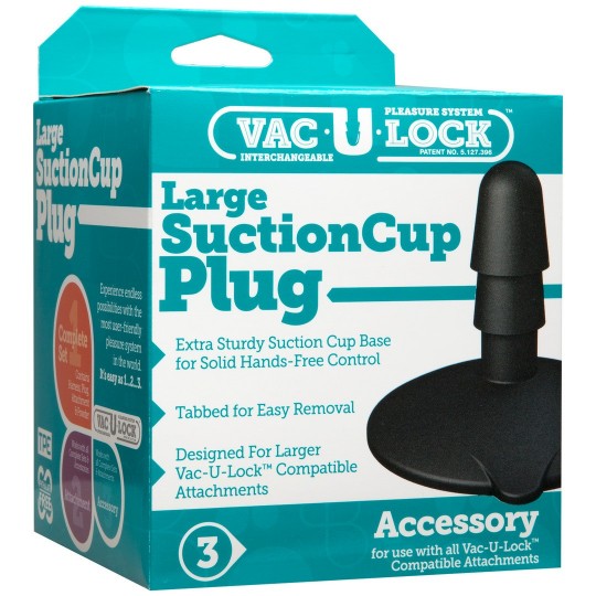 LARGE SUCTION CUP PLUG