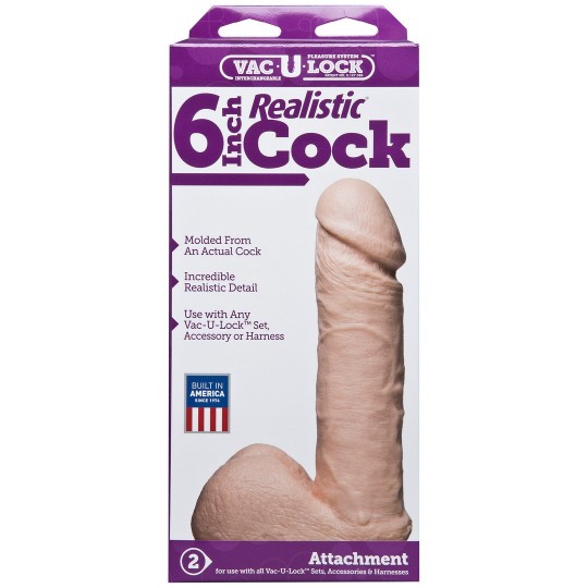 REALISTIC DILDO - 6 / 15 CM